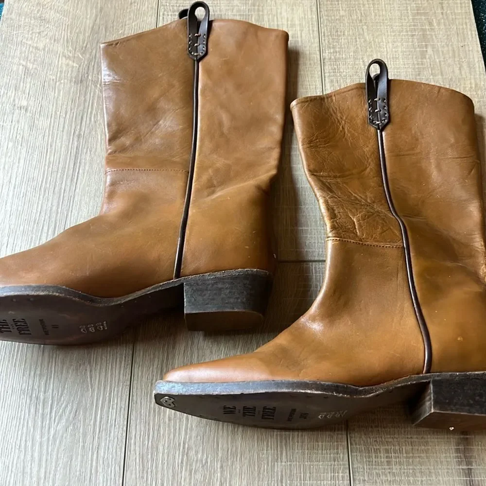 We The Free Montage Tall Boots Maize Brown